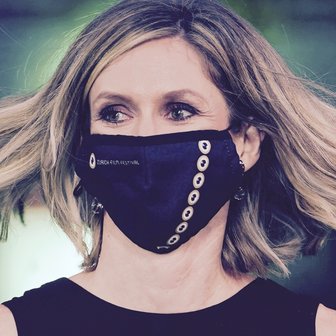 ZFF Stoffschutzmaske mit Nasenbügel - mit Solidaritätsbeitrag 